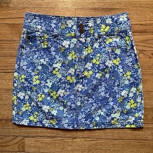 Laura Ashley x Urban Outfitters Denim Skirt size: S